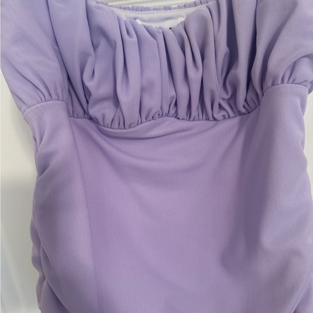 Princess Polly Lilac Ruched Dress